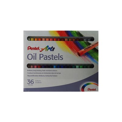 Pentel Arts Oil Pastels 36 Colour Set