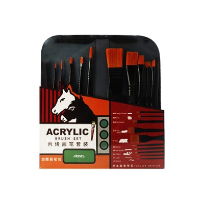 Marie’s Acrylic Colour Brush 10 Set