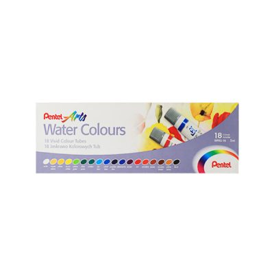 Pentel Arts Watercolor 5ml tube- 18 Shades