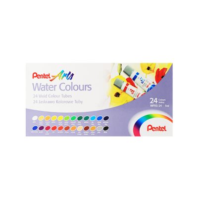 Pentel Arts Watercolor 5ml tube- 24 Shades