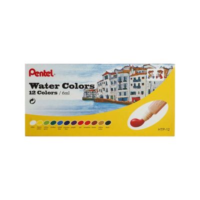 Pentel Arts Watercolor 6ml tube- 12 Shades