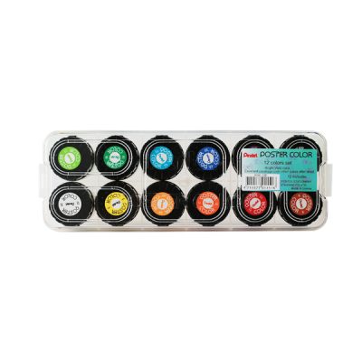 Pentel Poster Colours 12ml – 12 Shades