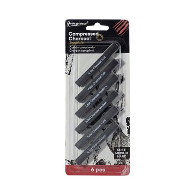 Giorgione Compressed Charcoal Pencil Set – 6pc