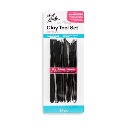 Mont Marte Clay Tool Set – Signature -14pc