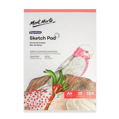 Mont Marte Sketch Pad- Signature – A4 – 25 Sheet – 150gsm