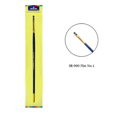 Flash 1-Piece Flat Brush For Painting